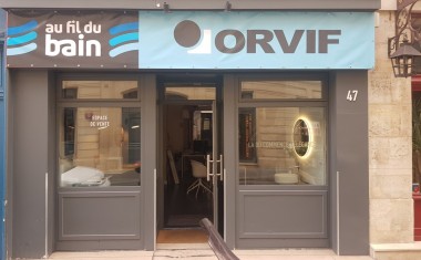 Orvif - Showroom "Au Fil du Bain" à Paris, 6e arrondissement.