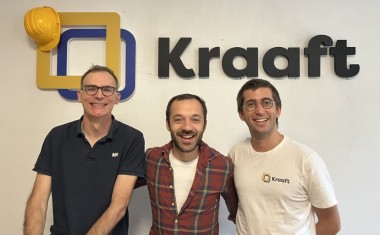 Management de la start-up Kraaft.