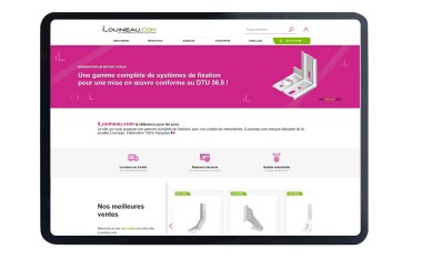 Nouvelle plateforme web - Louineau.