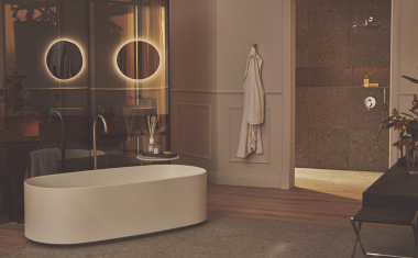Salle de bains conçue par Ideal Standard