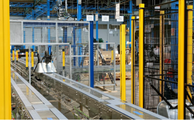 Haemmerlin, ligne de production.