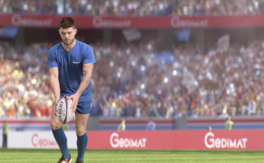 Gedimat - Sponsoring du XV de France.