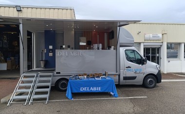 L'un des camions itinérants de Delabie