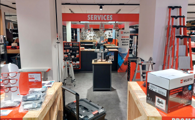 Würth France - Concept inrternational à Malakoff (92).
