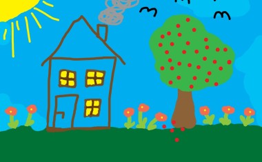 maison d'enfant dessin