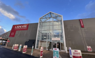 Nouveau concept de Lapeyre à Gournay-sur-Marne (93).