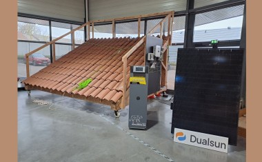 Dualsun reportage centre de formation Rilleux Lyon photovoltaïque toiture