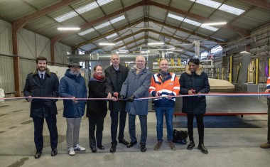 Revibat Reviver isolant laine de verre recyclé inauguration usine février 2024
