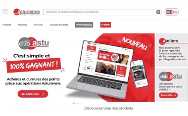 Asturienne - Programme de fidélité "Le Club Astu" pour les couvreurs.