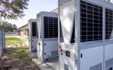 LG chillers R32 à haut rendement énergétique groupes d’eau glacée