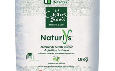 Naturlys Heidelberg Materials béton chanvre enduit