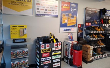 Comptoir Screwfix à Chambly
