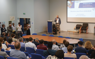 Journée d'information de Préven'TP oragnisé à Paris fin juin 2025.