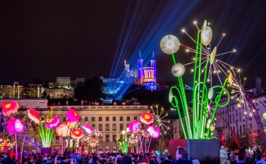 La fête des lumières à Lyon