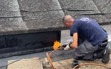 Chantier étanchéité