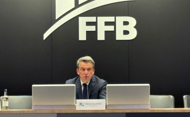 Olivier Salleron, président de la FFB