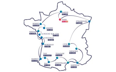 Rénov'acteurs carte de France Tournée 2026