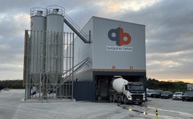 Quéguiner, nouvelle centrale à BPE.