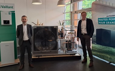 VAILLANT Benoit Garrigues et Regis Luttenauer dirigeants de Vaillant France
