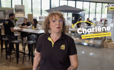 Charlène Bonnepart, adhérente Tout Faire et animatrice de la web série "C'est du Pro".