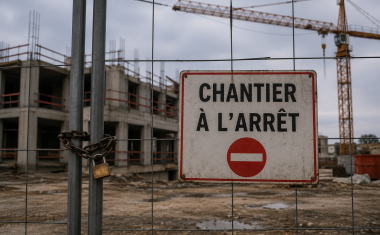 Photo Chantier à l'arrêt