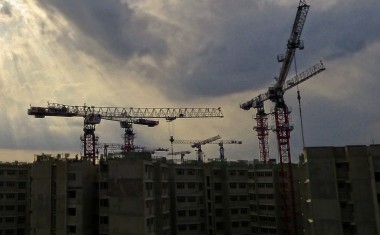 Chantier construction logement