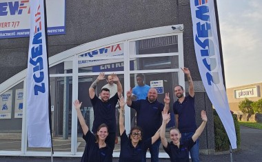L'équipe de Screwfix France à Hazebrouck (Nord) ouvert fin juin 2026.