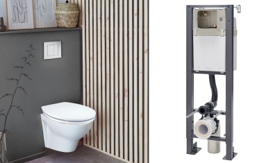 Wirquin bâti-support toilettes WC Chrono+