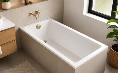 Valentin salle de bain nouvelle finition or mat