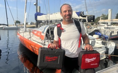 Milwaukee - sponsor du skipper Sébastien Marsset.