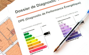 Dossier diagnostic performance énergétique DPE immobilier 