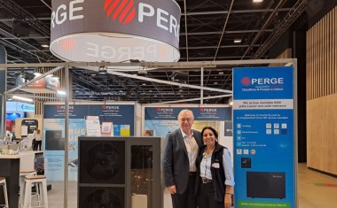 Ariane et Franck Perge sur le stand Interclima 2026