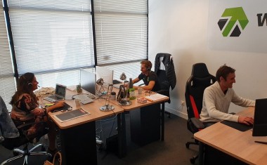 Bureau de Warmango à Lyon.
