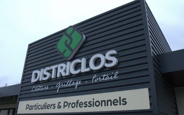 Enseigne magasin Districlos