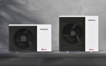Hitachi gamme airH2O pompes à chaleur airH2O 800 R290 airH2O 600 R32