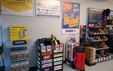 Comptoir Screwfix à Chambly