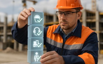 Vérification des EPI sur un chantier