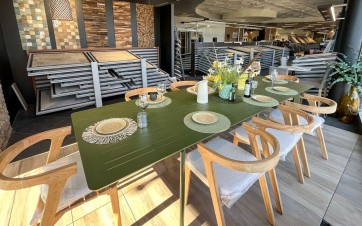 Table à manger extérieure Wendel