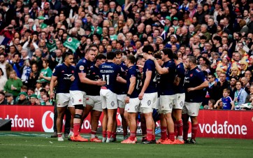 L'équipe du XV de France, rugby masculin.