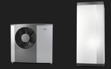 Les modèles de pompe à chaleur et ballon module double service NIBE_S2125 et NIBE_VVM_S500