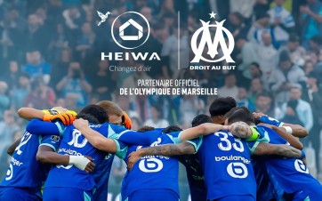 Heiwa partenariat avec OM Olympique de Marseille