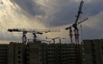 Chantier construction logement