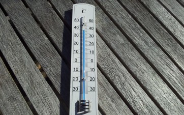 thermomètre chaleur canicule 40 °C