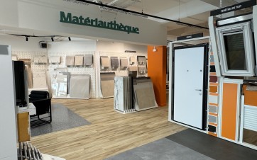 La Matériauthèque, porte de Champerret (75017) - Paris.