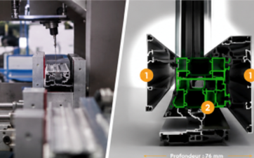 WarmCore : innovation menuiserie alu-PVC de Kömmerling (groupe Profine)