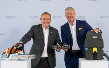 La direction de Kärcher et de Stihl AG.