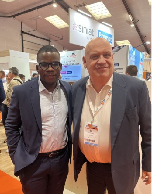 Adovi Adoté et Frédéric Guétin Ursa-Siniat Etex