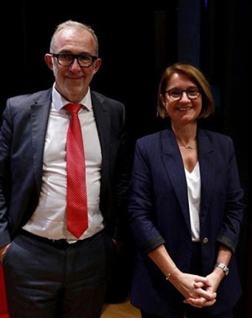 Frédéric Martin et Véronique Bel présidence France Gaz