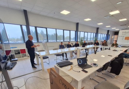 Séance formation Usine Laon Intuis
