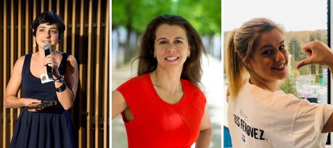Sonia Boury de Ze Plombier, Diana Gonzalez et Caroline Semin